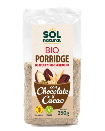 Porridge Chocolate avena-T.Sarraceno Bio 250g Sol Natural