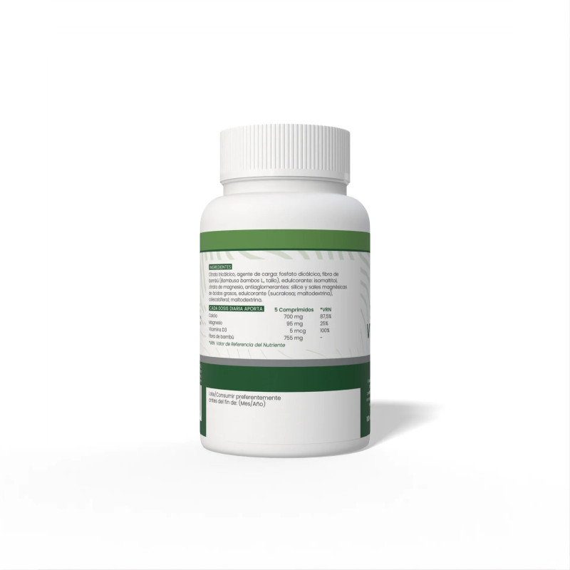 Calcio y vitamina D3 masticable 1 g 100 comprimidos Sotya