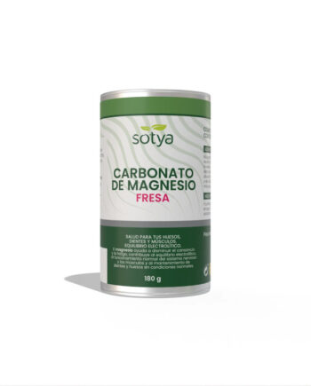 Carbonato de magnesio fresa polvo 180g Sotya