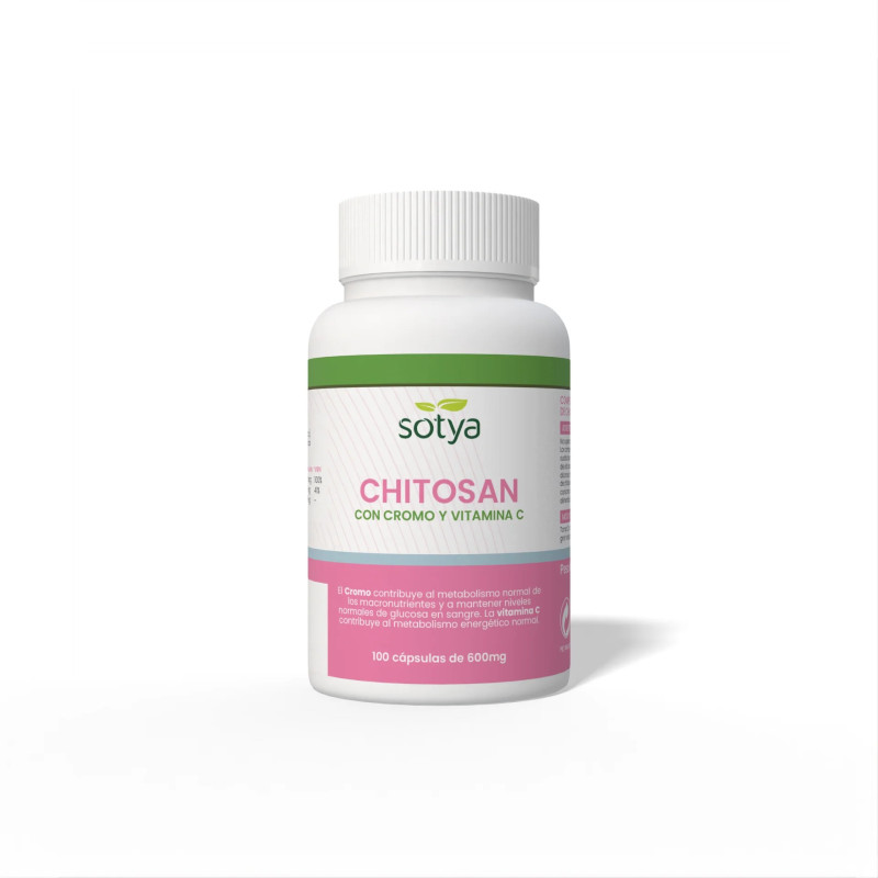 Chitosan 600mg 100 capsulas Sotya