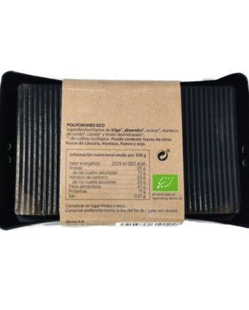 Polvorones de Almendra artesanos Bio 200g El Abuelo