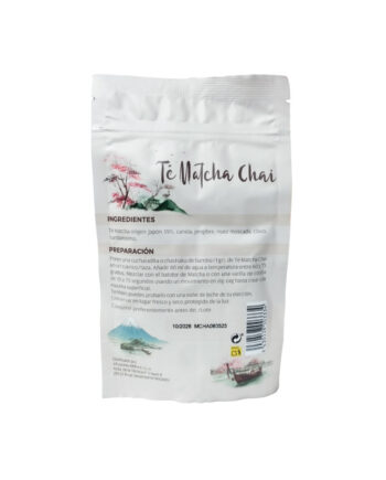 Te Matcha Chai origen Japon premium 50g Undercover