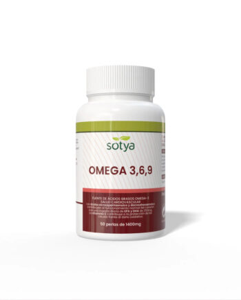 Omega 3, 6 y 9 1400mg 50 perlas Sotya