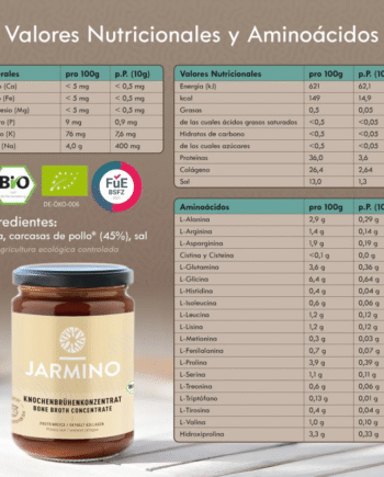 Concentrado de Caldo de Pollo Bio 200ml Jarmino