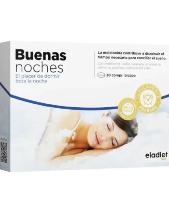 Buenas Noches 1.85mg Melatonina 30 comprimidos Eladiet