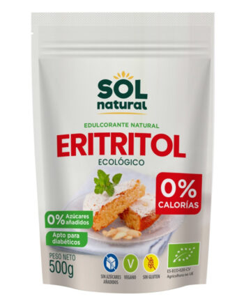 Eritritol bio 500g Sol Natural