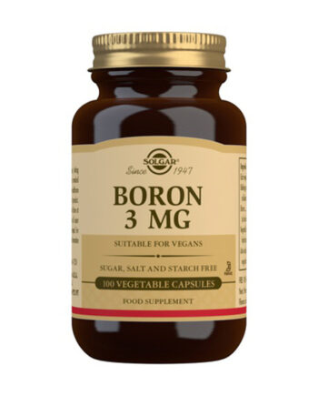 Boro 3mg 100 vcaps Solgar