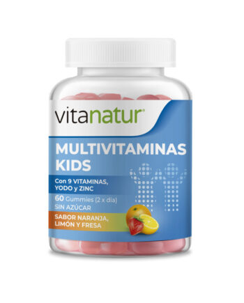 Gominolas KIDS Multivitaminas 60 Gummies Vitanatur