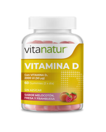Gominolas Vitamina D 60 Gummies Vitanatur