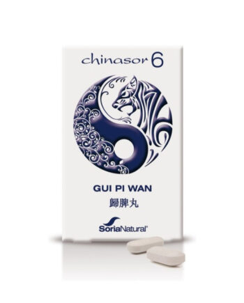 Chinasor 6 Gui Pi Wan 30 comprimidos Soria Natural