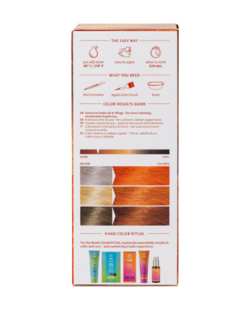 Tinte herbal Cobre 100g Khadi