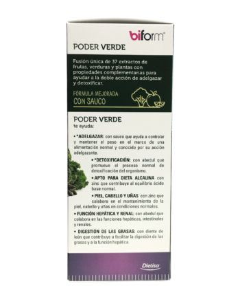 Biform Poder Verde (precio especial P.V.P.: 21.90) 500ml Dietisa