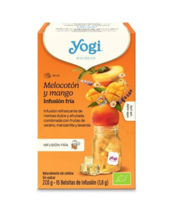 Yogi Frio Melocoton y Mango Bio 15 filtros