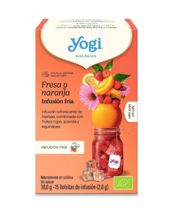 Yogi Frio Fresa y Naranja Bio 15 filtros