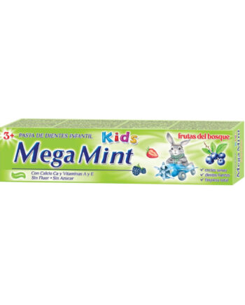 Pasta de dientes Infantil Frutos del bosque Megamint 50ml Rose&Rose