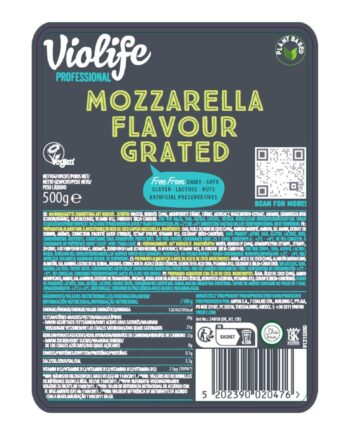 Rallado vegano MOZZARELLA 500g Violife