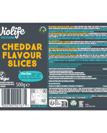 Lonchas veganas CHEDDAR 500g Violife
