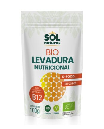 Bio Levadura Nutricional con vit. B 12 100g Sol Natural