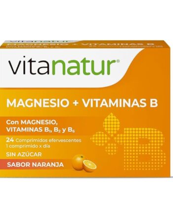 Magnesio + Vitaminas B 24 comprimidos Vitanatur Esencial