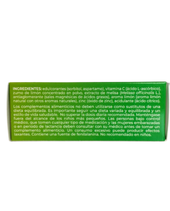 Defensas Vitamina C, Melisa y Zinc 24 comprimidos Vitanatur Esencial