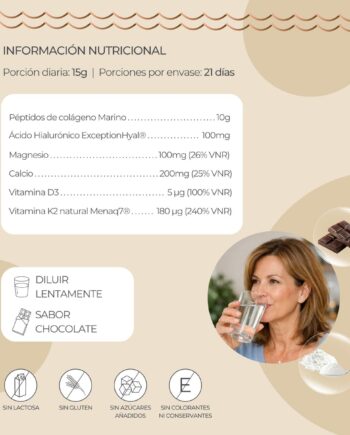 Colagenova Osteoforte Marino Chocolate Con MenaQ7 315g Vaminter