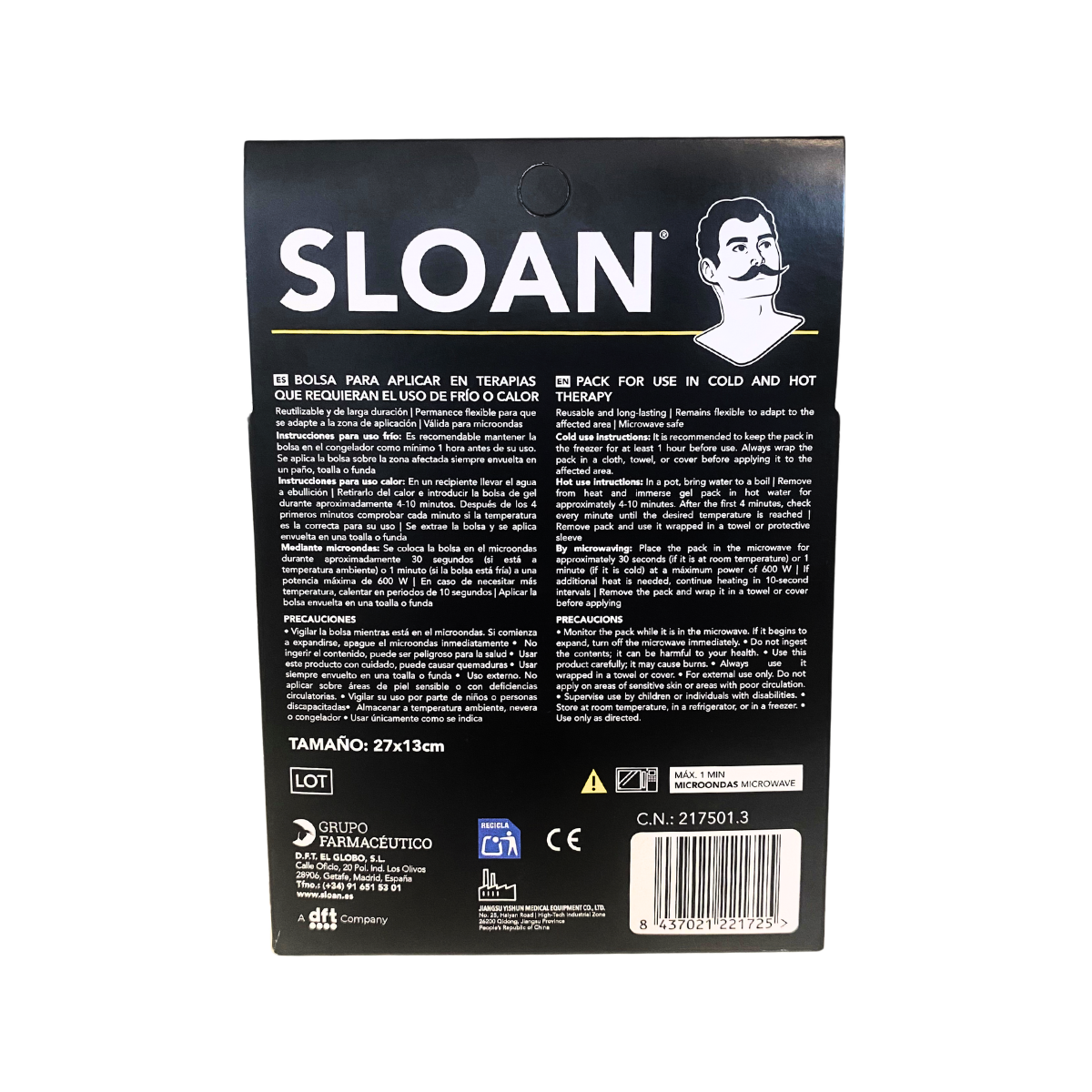 Bolsa Frio/Calor 1 unidad Sloan