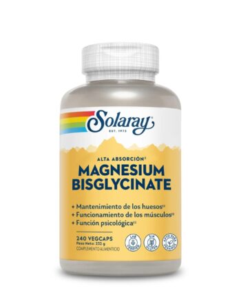 Big Bisglicinato de magnesio 240 vcaps Solaray