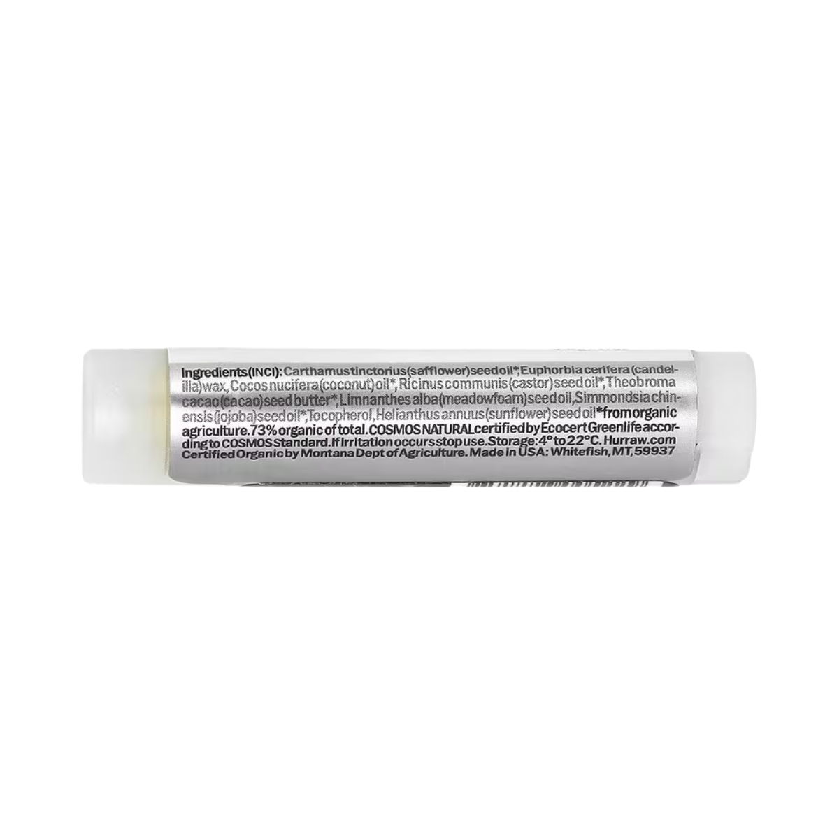 Balsamo labial neutro sin perfume 4,8g bio Hurraw!
