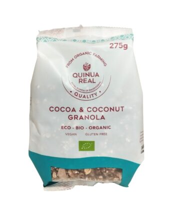 Granola quinoa con cacao y coco bio 275g Quinua Real