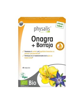 Onagra y borraja 40 capsulas Physalis