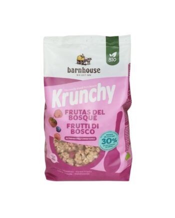 Muesli Krunchy Frutas Bosque 30% menos de azucar Bio 500g Barnhouse