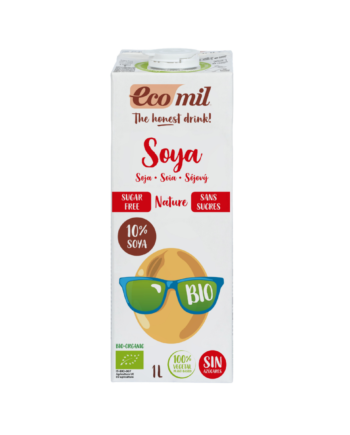 Bebida de Soja Nature 0% Azucar Bio 6x1L Ecomil