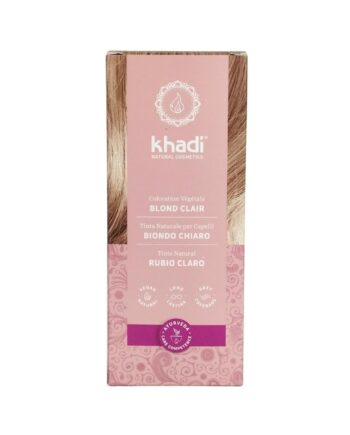Tinte Herbal Rubio Claro 100g Khadi