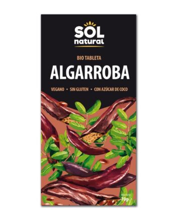 Tableta de algarroba Bio 70g Sol Natural