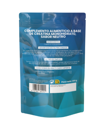 Creatina monohidrato 100% 300g Sotya