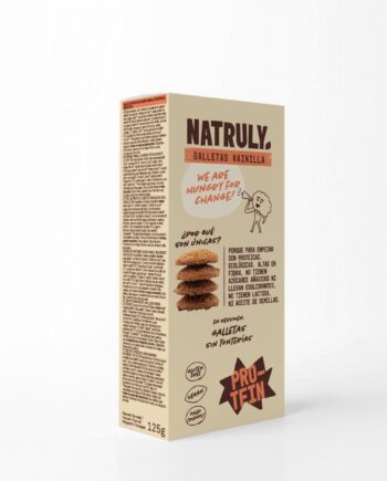 Galletas Proteicas Vainilla Bio 125g Natruly