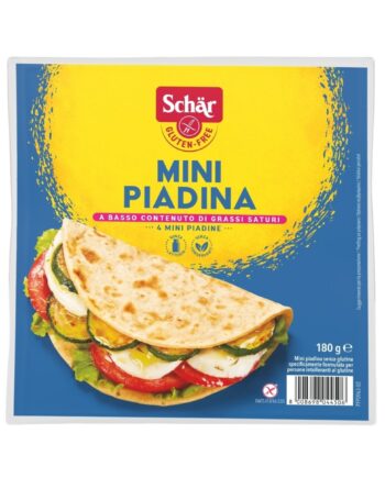 Mini Piadina S/G 180g (4x45g) Schar
