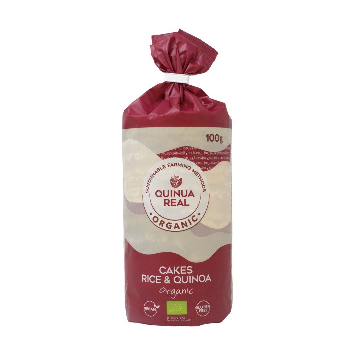 Tortita de arroz con quinoa real Bio 100g Quinua real
